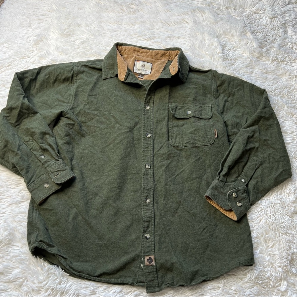 Legendary Whitetails Men's Buck Camp Flannel Shirt